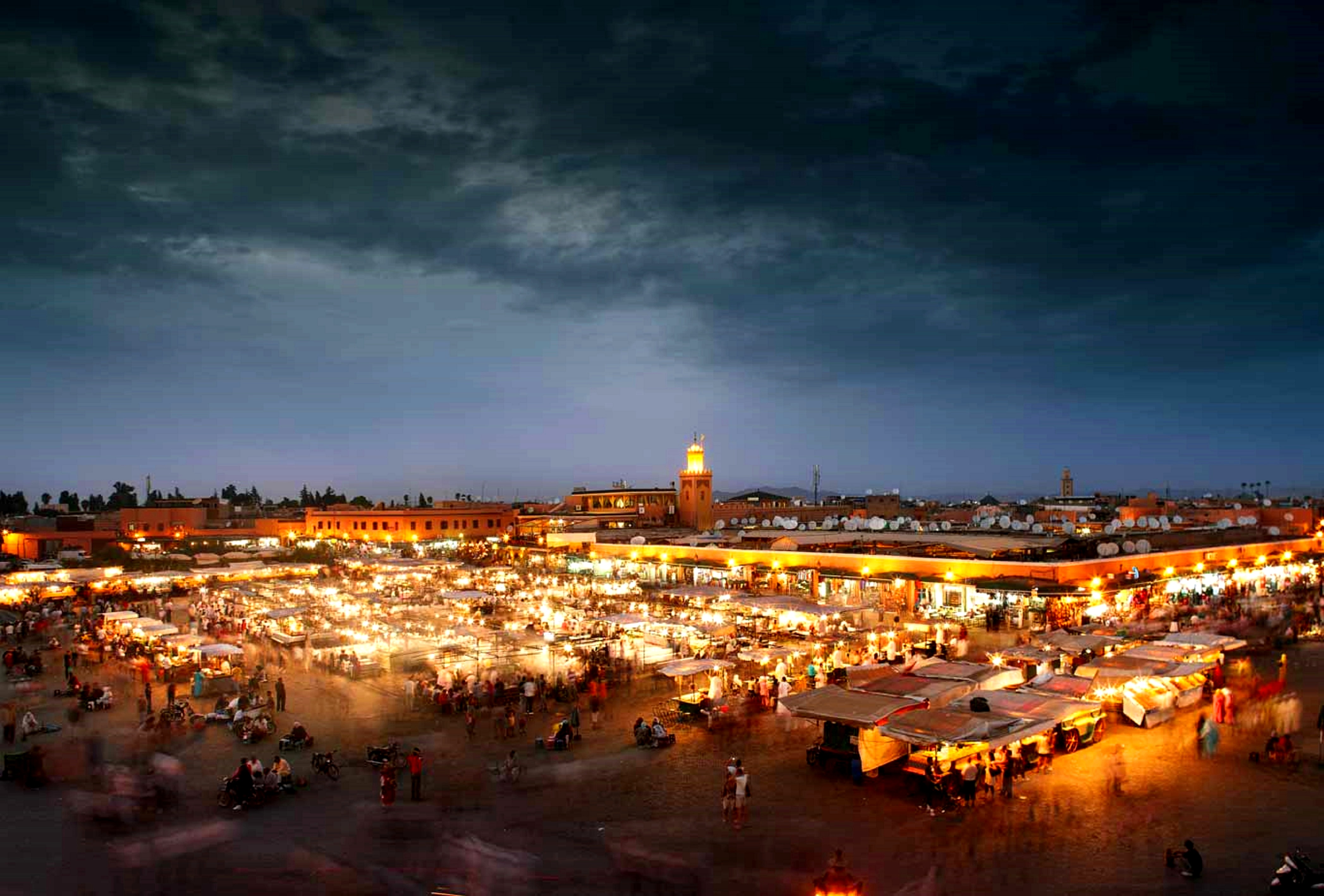 Marrakech - Jāmiʿ el-Fnā